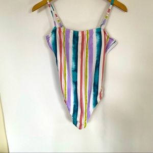 One piece bathing suit by sandal wear